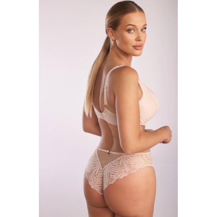 Брифи KINGA P-1101/3 з повним мереживом /XL