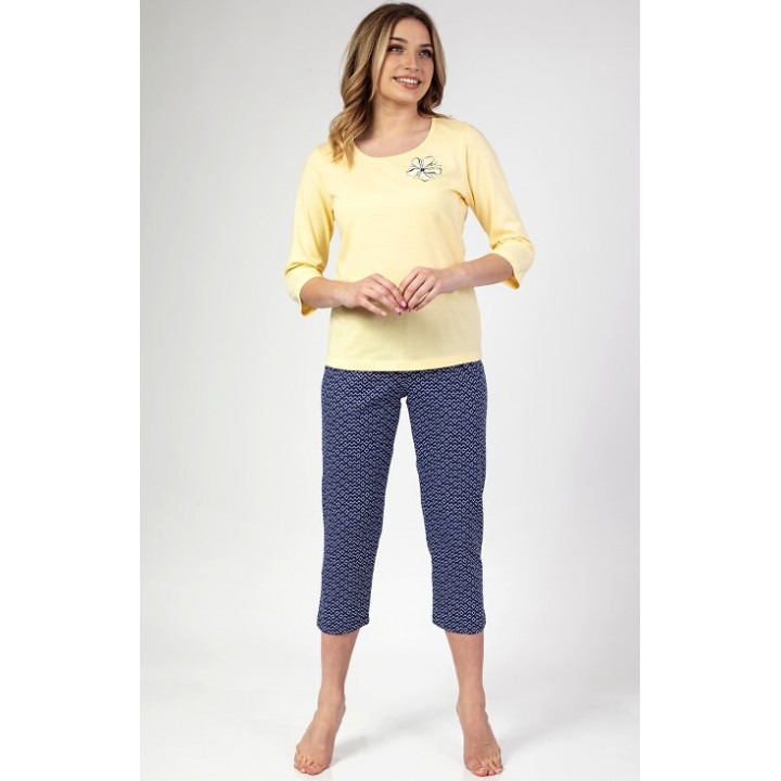 ЖОВТА ПІЖАМА REGINA 683 /XL