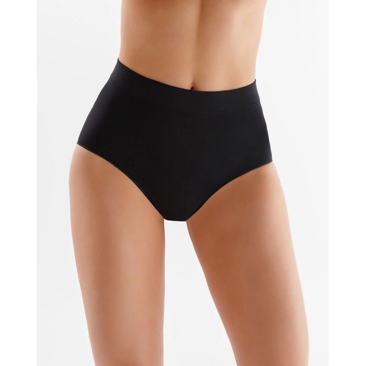 FIGI GABRIELLA SEAMLESS MIDI BRIEFS BLACK /L