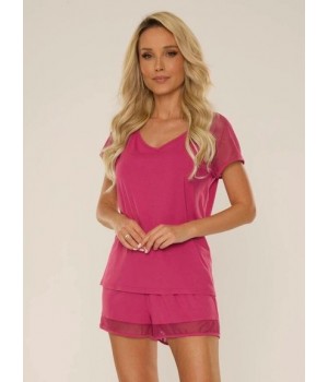 ПИЗАМА ДЕ ЛАФАНС 766 КАРМЕЛЬ ФУКСИЯ /S