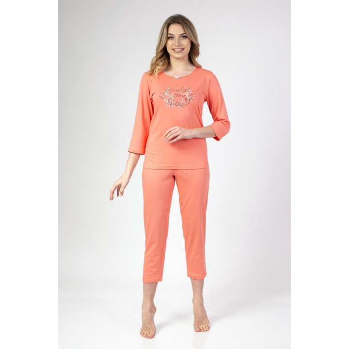 REGINA 678 АБРИКОСОВАЯ ПИЖАМА /M