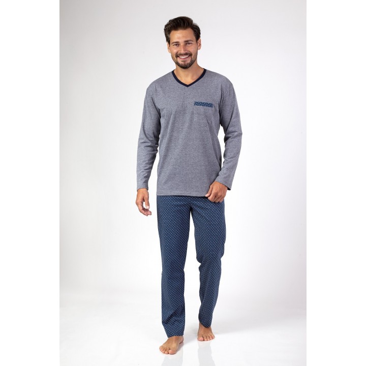 Мужская пижама REGINA 465 C.MEL /XXL