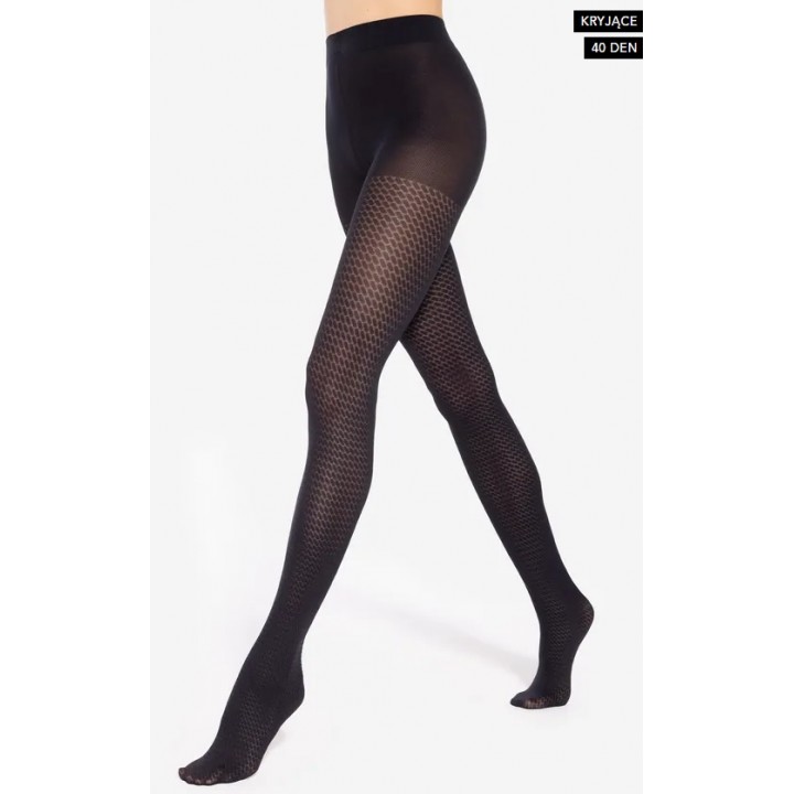 КОЛГОТКИ GATTA LORIEN WZ.23 NERO /2