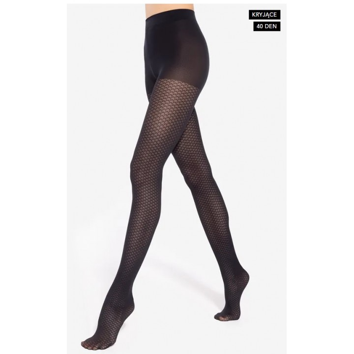 КОЛГОТКИ GATTA LORIEN WZ.24 NERO /5