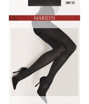Колготки MARILYN EMMY D01 ЧОРНІ 1/2