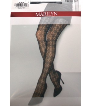 Колготки MARILYN CHARLY, розмір D18, чорні, 1/2