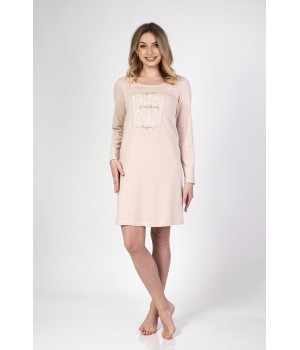 СОРОЧКА REGINA 136 БЕЖЕВИЙ /XL