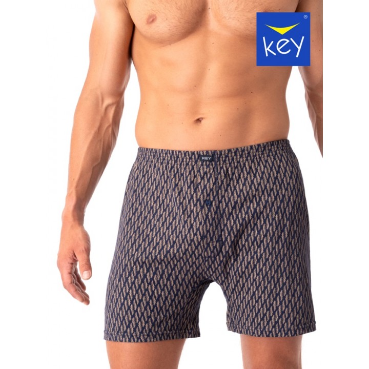 Трусы-боксеры KEY MXC-821 B24 GR /3XL