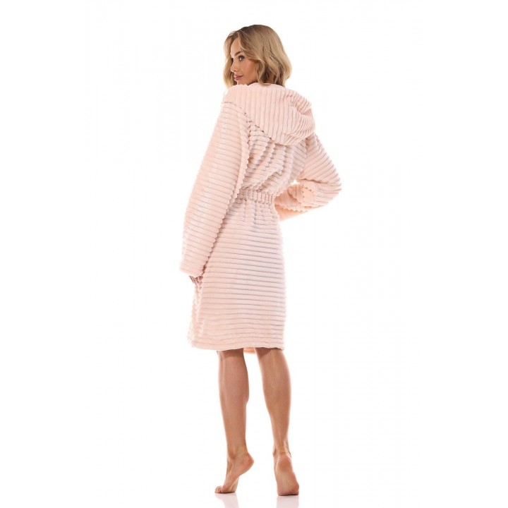 ЖІНОЧИЙ ХАЛАТ L&L 2416 РОБІН АБРИКОСОВИЙ /M