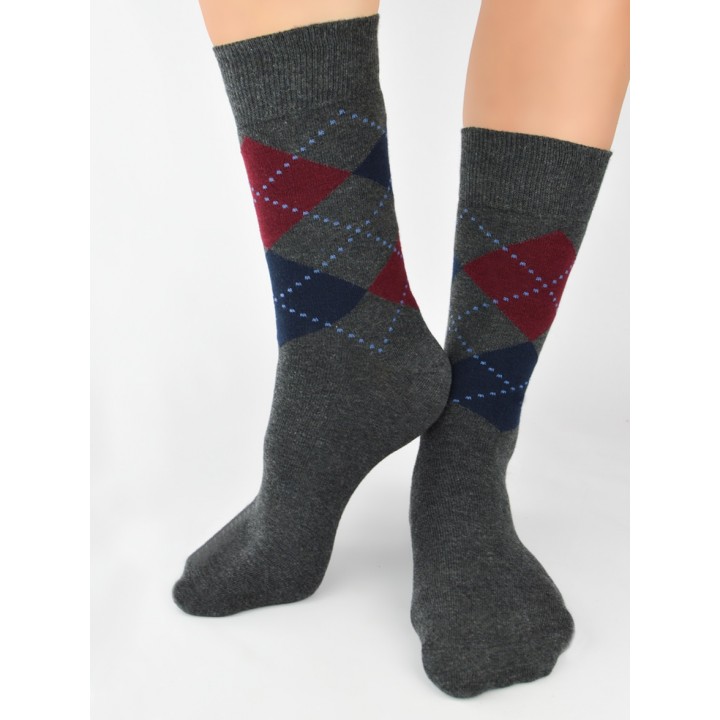 SKARP.NOVITI SB101-M-06 GRAFIT/BORDO 43-46