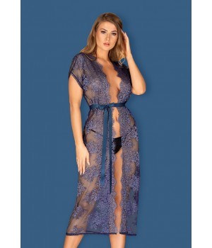 Пеньюар obsessive Flowlace peignoir L/XL