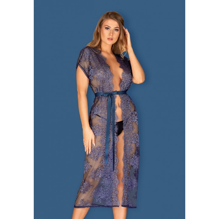 Пеньюар obsessive Flowlace peignoir L/XL