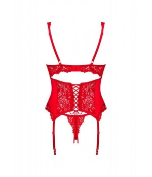 Комплект obsessive Amor Cherris corset S/M
