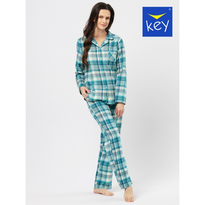 Піжама жіноча фланелевая піжама Key LNS-471 XL