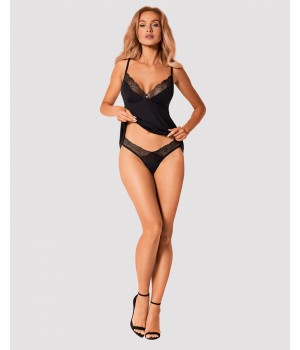 Комплект obsessive Bella Rou топ M/L