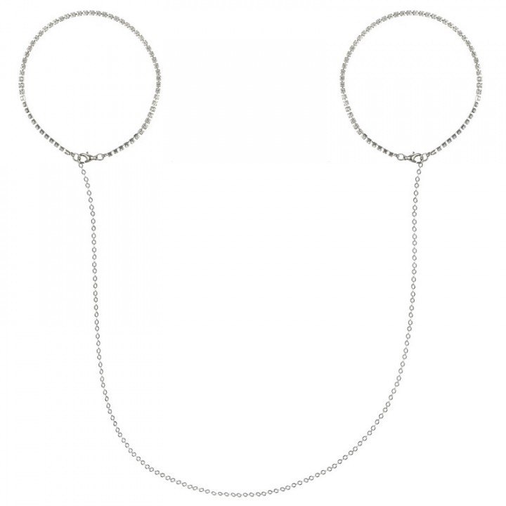 Аксесуар нав'язливий Bijoux 907 декоративна цепочка - наручники одного розміру