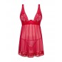 Комплект обсессивный Lacelove babydoll XL/XXL