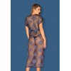 Пеньюар obsessive Flowlace peignoir S/M