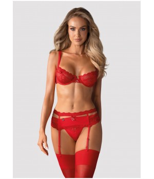 Комплект Obsessive Heartina розміру S/M