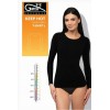 ЖІНОЧА ФУТБОЛКА GATTA L KEEP HOT ЧОРНА /XL