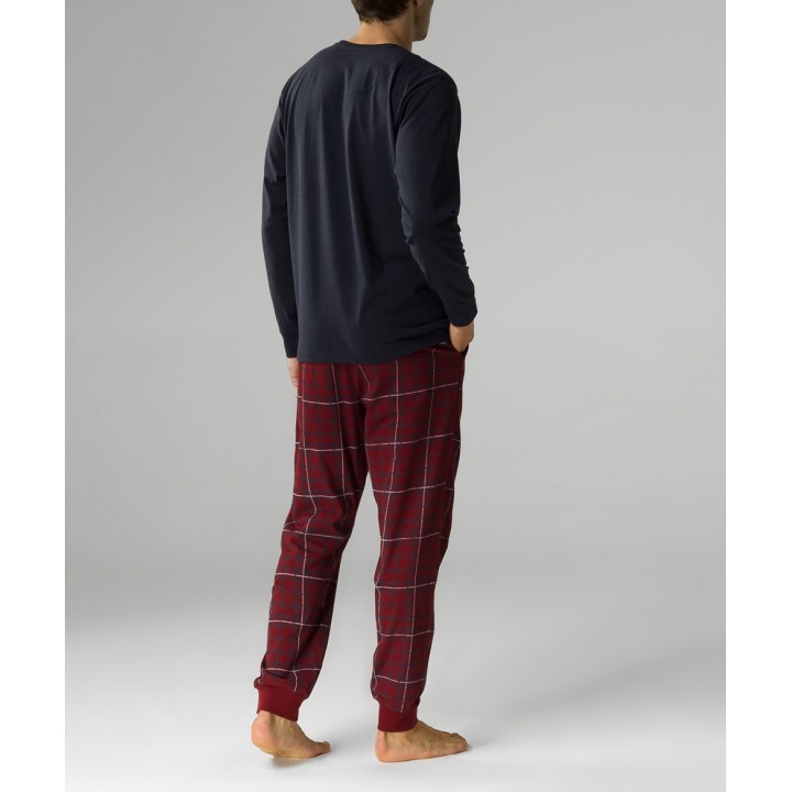 PIZAMA ATL.NMP-377 JZ24 GRA/BUR /XXL