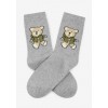 SKARP.MARILYN ANGORA WOMEN NO TERRY D39 L.GREY