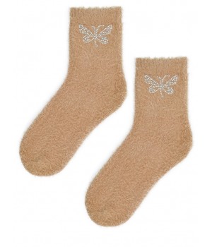 SKARP.NOVITI SB104-W-03 MOTYL BEŻ 36-41