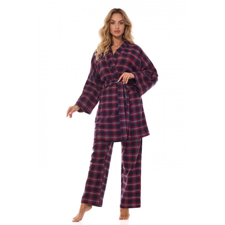 ЖІНОЧИЙ ХАЛАТ L&L 2474 ROXY GRA /XL
