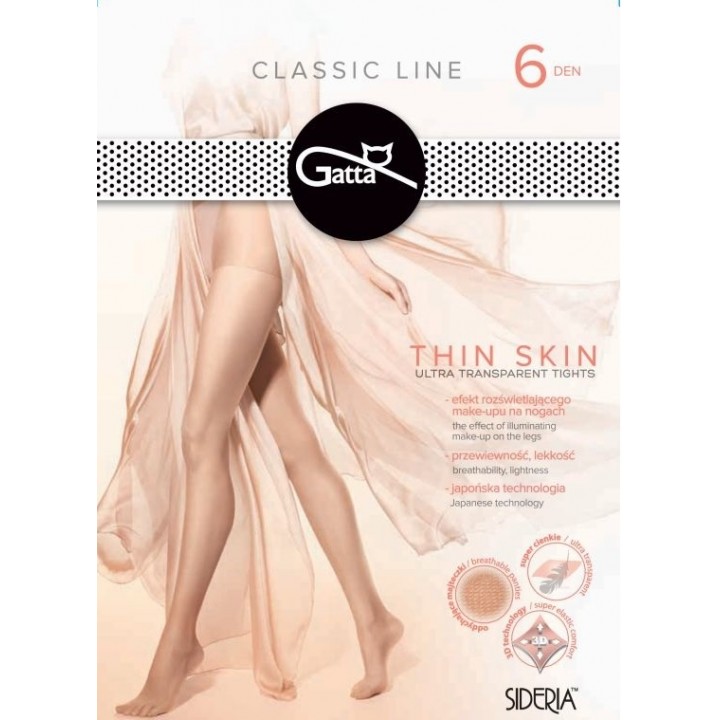 Классические высокие каблуки gatta THIN SKIN 6 4