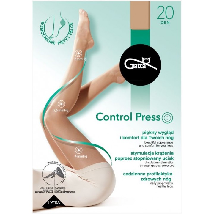 Корекційні жіночі колготки Gatta CONTROL PRESS 3
