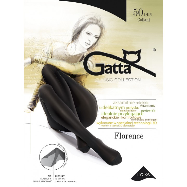 Класичні ботильйони Gatta FLORENCE 50 3D XL