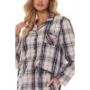 PIŻAMA L&L DAMSKA 2475 ROXY GRAFIT /XXL