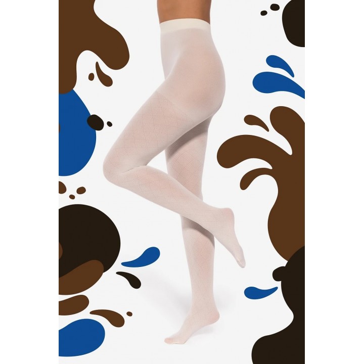 RAJSTOPY GATTA & WEDEL 40 WZ 02 WHITE CHOCO /4