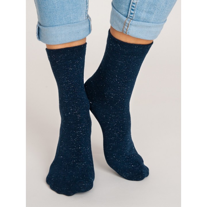 Носки NOVITI SB012-W-04 LUREX GRA/SILVER 35-38