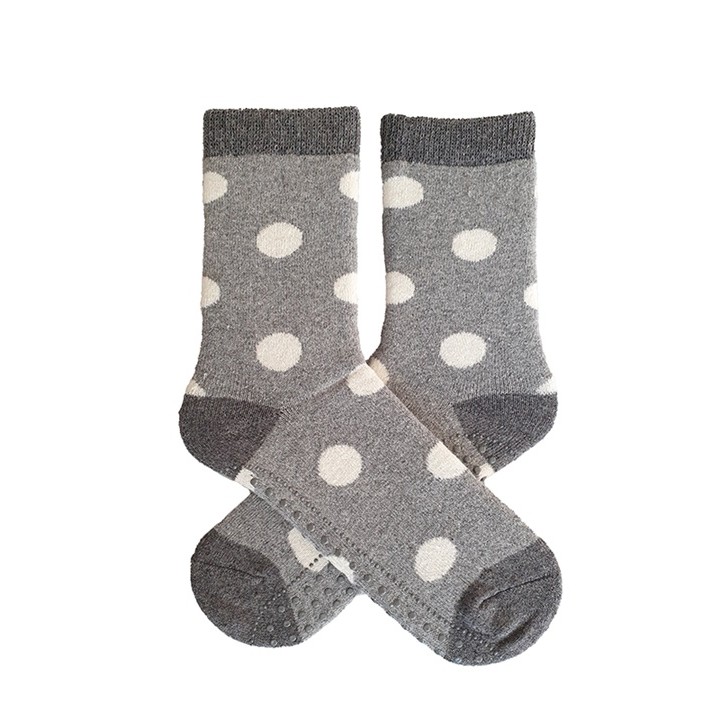 Носки женские махровые из ангорской шерсти MARILYN D27 L серые