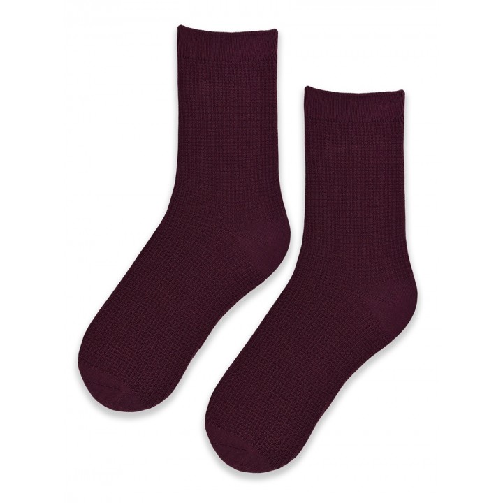 ШКАРПЕТКИ NOVITI SB040-W-02 БОРДОВІ 39-42