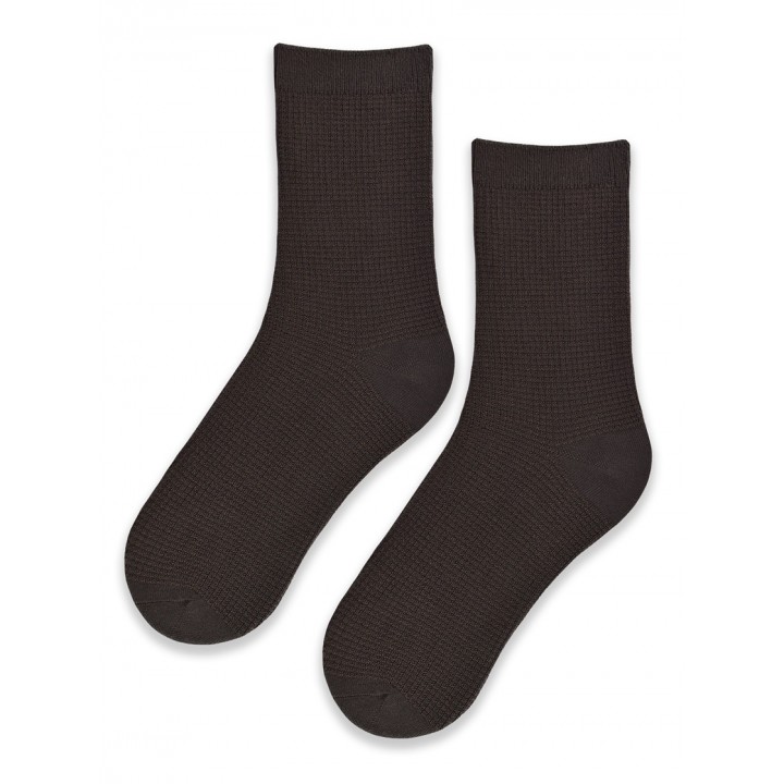 Носки NOVITI SB040-W-03 коричневые 35-38