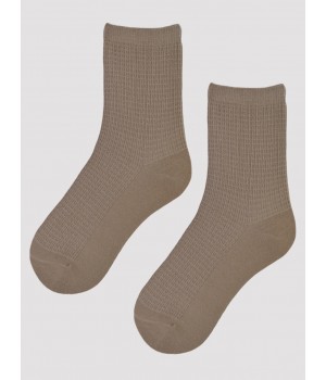 Носки Новити SB046-W-02 бежевые 39-42