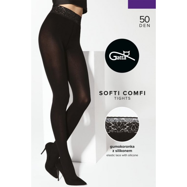 КОЛГОТКИ GATTA SOFTI-COMFI 50 NERO /4