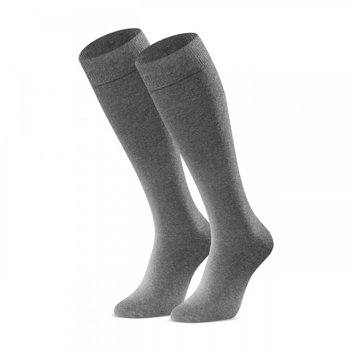 Гольфы мужские Steven 027 серые меланжевые 44-46