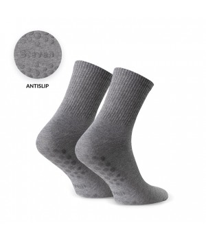 Чоловічі шкарпетки STEVEN 088 ABS, сірі, 41-43