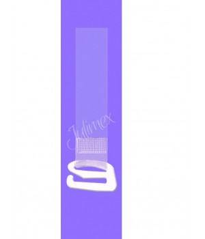 Бретели для бюстгальтера силіконові JULIMEX RT-104 SILIKON 16MM METAL one size
