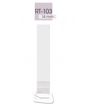 Бретели для бюстгальтера силіконові JULIMEX RT-103 SILIKON 14MM METAL one size