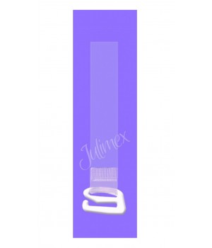 Бретели для бюстгальтера силіконові JULIMEX RT-102 SILIKON 12MM METAL one size