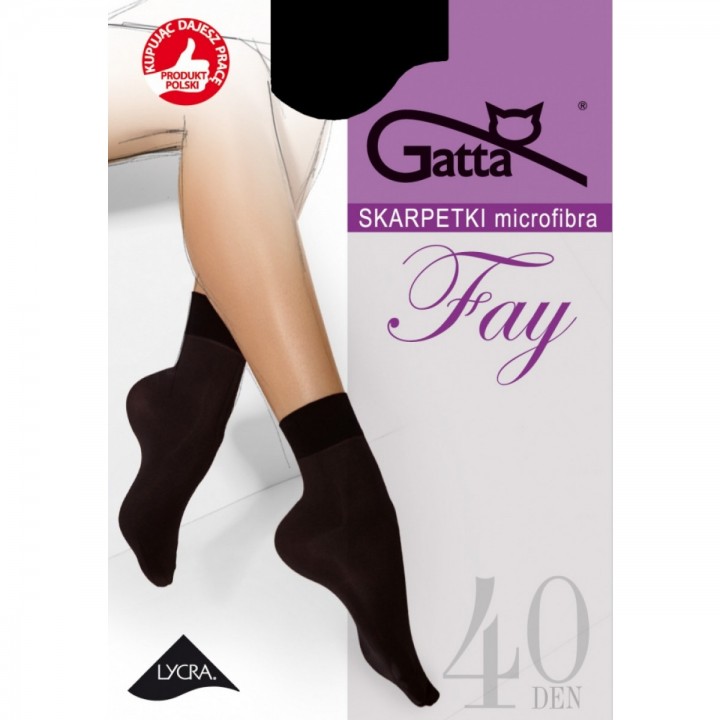 Шкарпетки з капронами Gatta FAY MICRO 40 один розмір