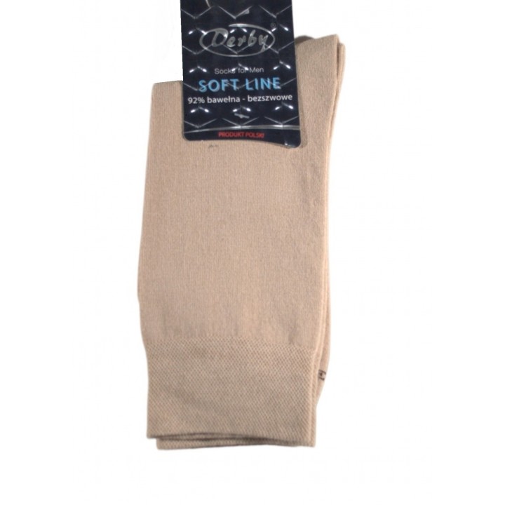 ШКАРПЕТКИ DERBY SOFT LINE БЕЖЕВІ J /45-47