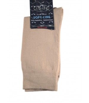 SKARPETY DERBY SOFT LINE BEŻ /39-41