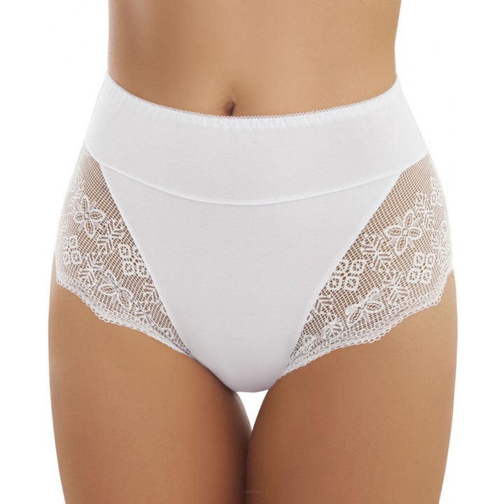 БЕЛЫЕ ТРУСЫ EMILI ELLA МАКСИ /М