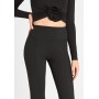 Расклешенные черные леггинсы MARILYN 853 /S
