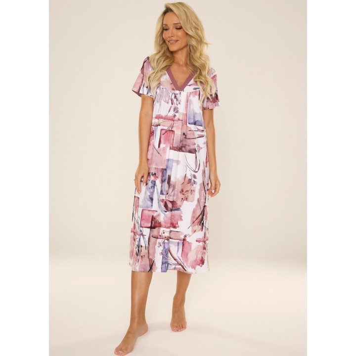 СОРОЧКА DE LAFENSE 776 VIOLET BERRY /XL